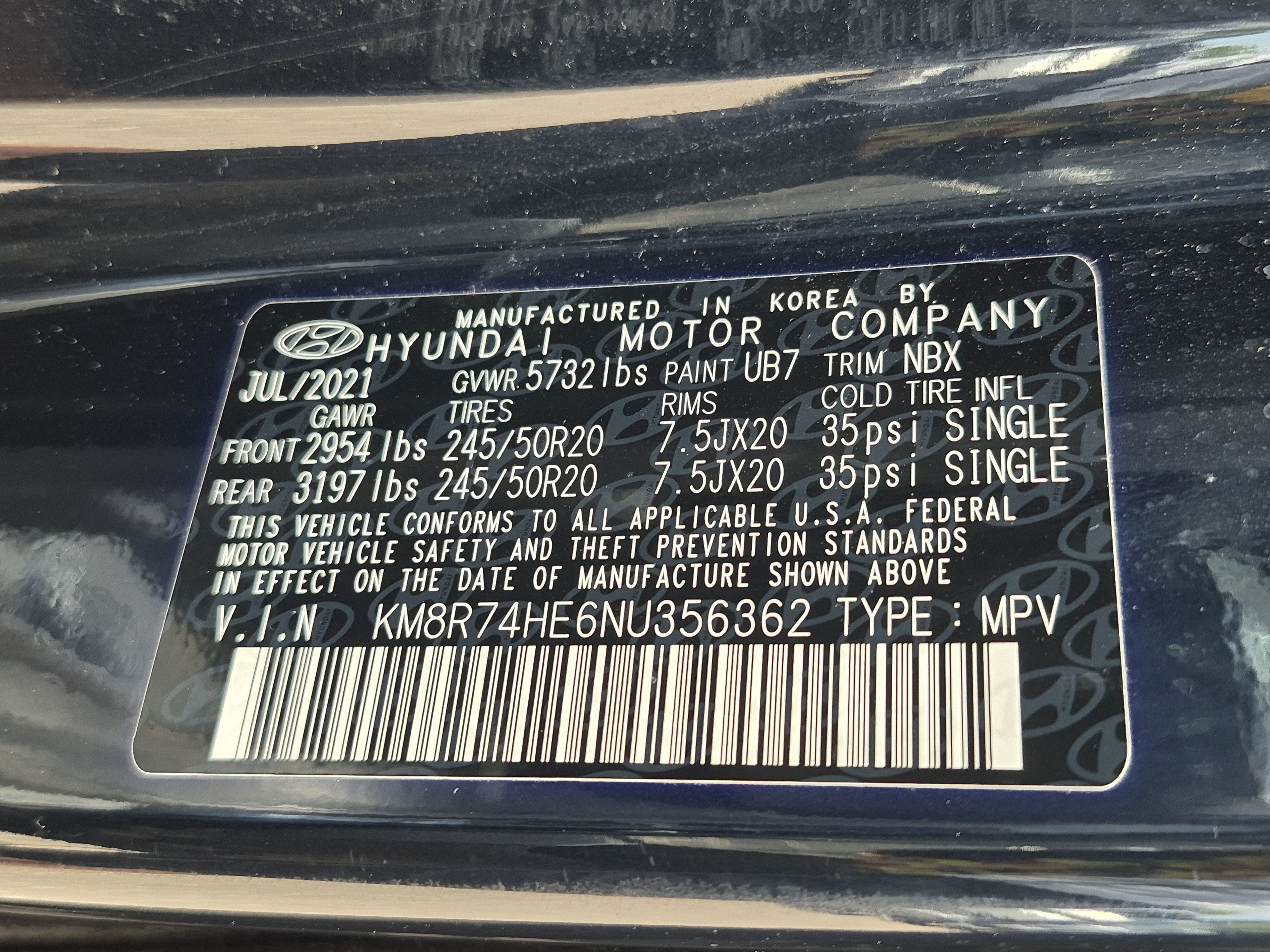 Used 2022 Hyundai Palisade Calligraphy w/ Cargo Package FWD image 35