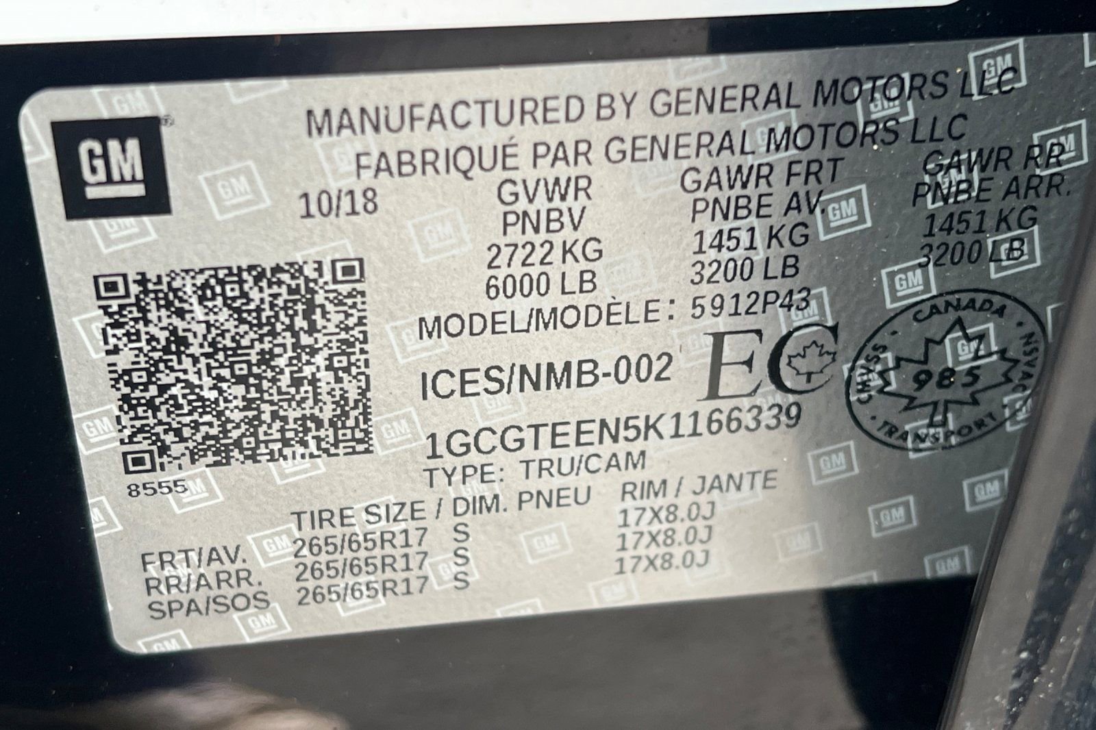 Used 2019 Chevrolet Colorado ZR2 image 25