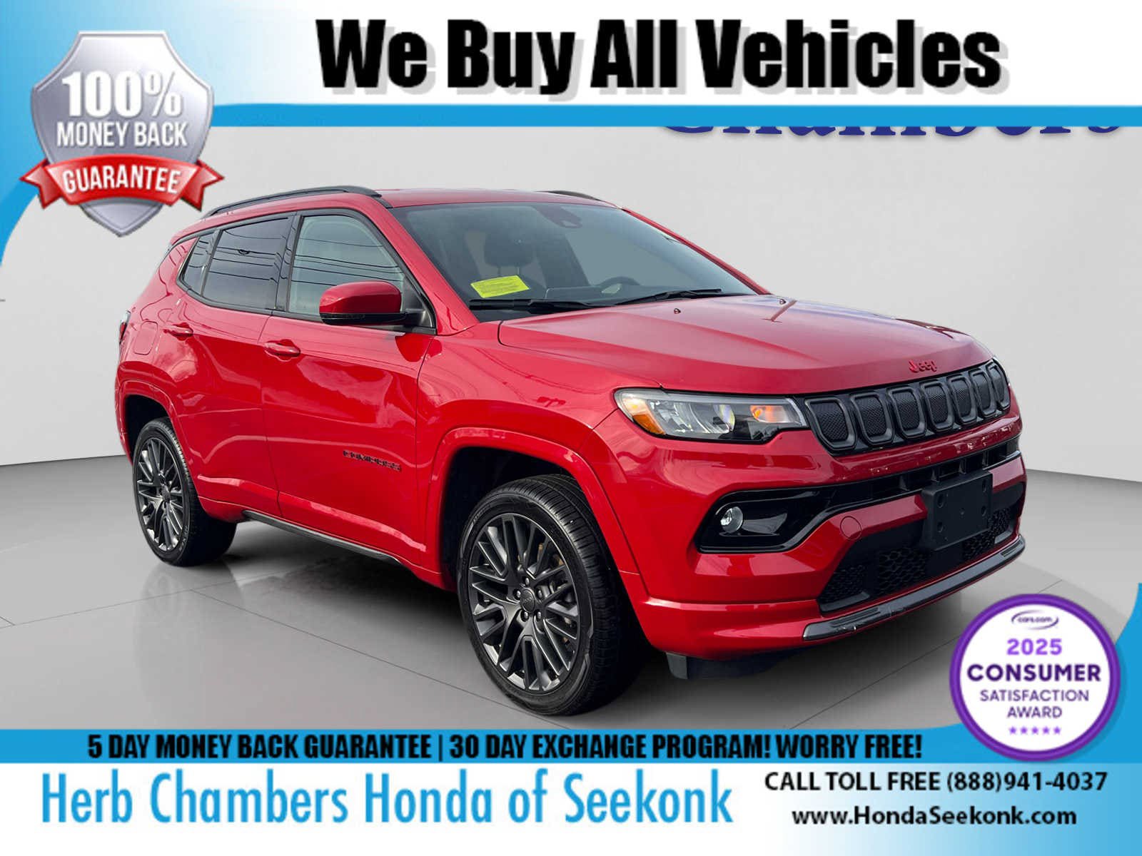 Used 2022 Jeep Compass Limited image 1