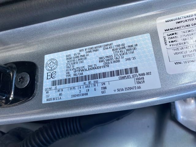 Used 2024 Ford F150 XLT w/ Tow/Haul Package image 27