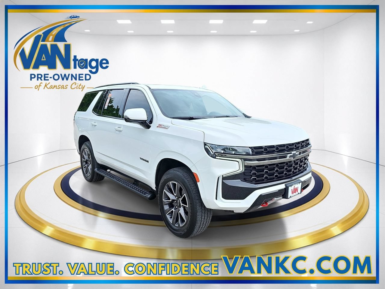 Certified 2021 Chevrolet Tahoe Z71 w/ Z71 Signature Package AWD/4WD image 3