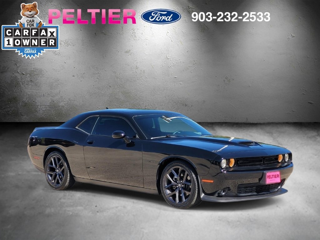 Used 2021 Dodge Challenger R/T w/ Blacktop Package RWD image 1