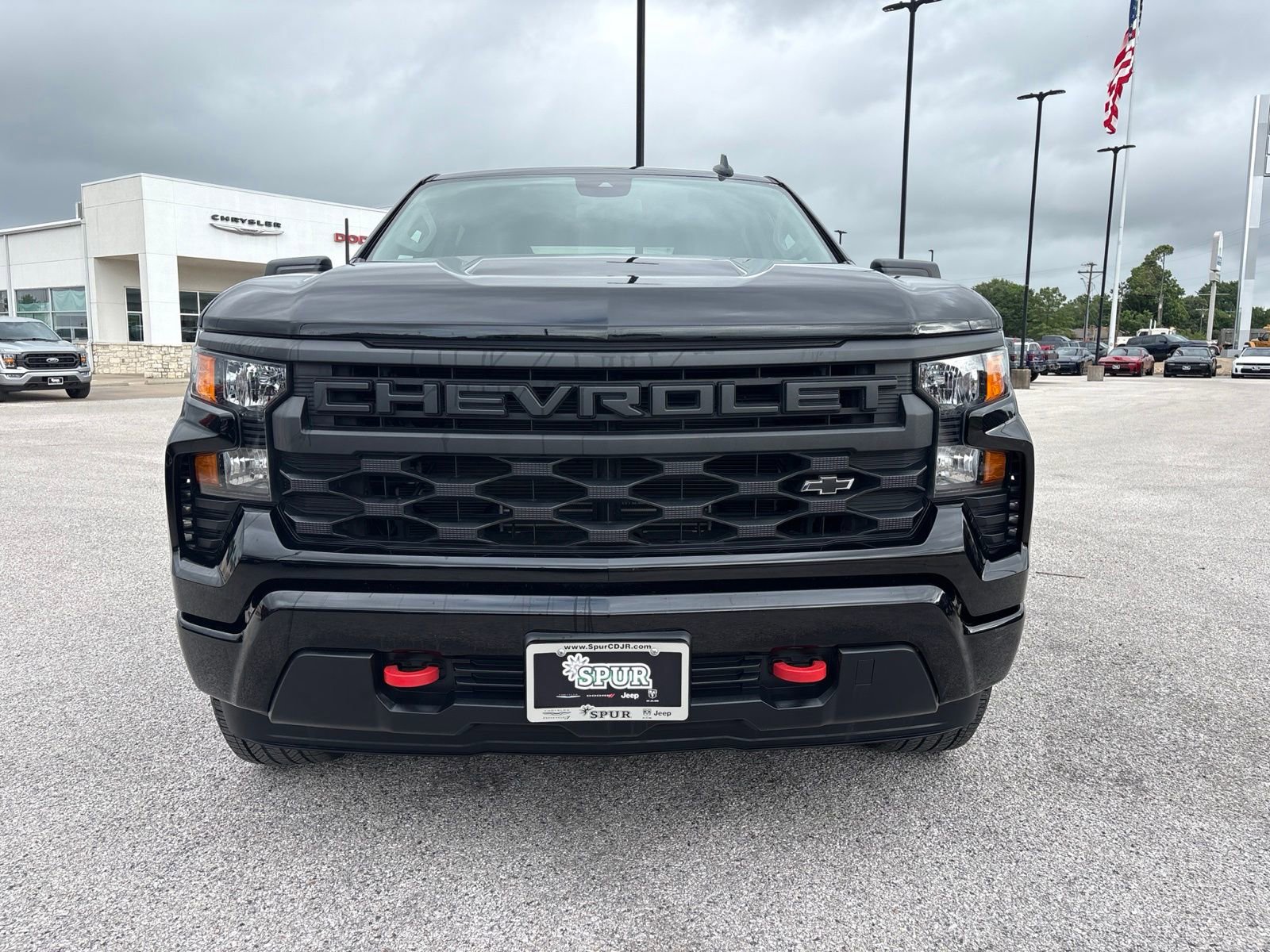 Used 2024 Chevrolet Silverado 1500 Custom w/ LPO, Dark Essentials Package AWD/4WD image 9