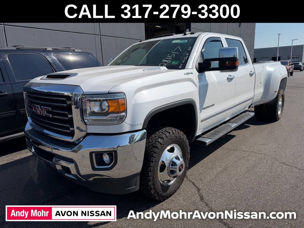 Used 2018 GMC Sierra 3500 SLT w/ Duramax Plus Package AWD/4WD image 3