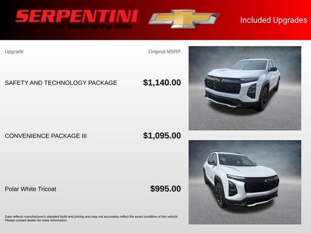 New 2027 Chevrolet Equinox RS w/ Safety and Technology Package AWD/4WD image 21
