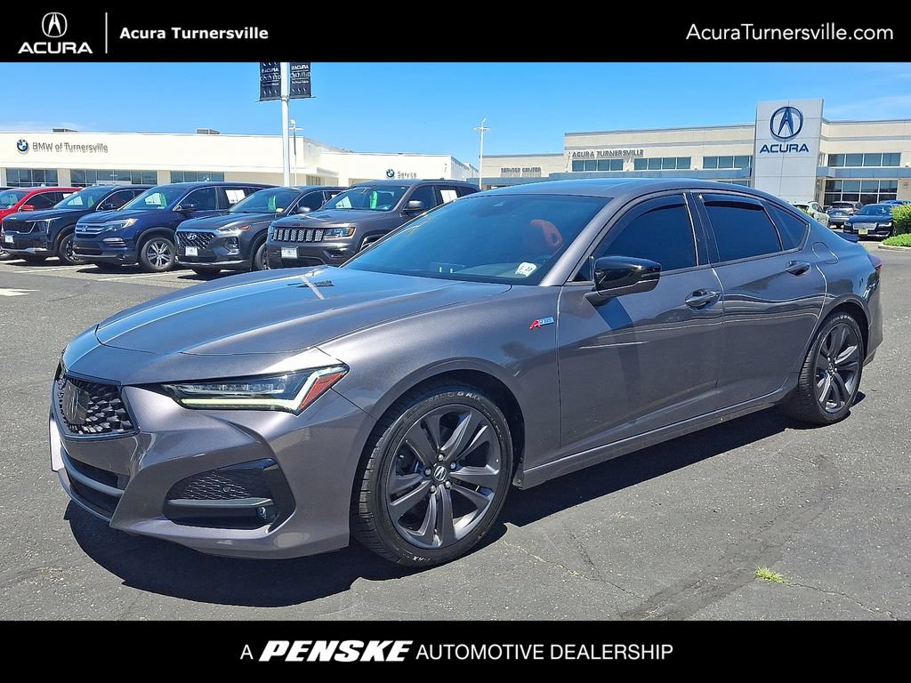 Certified 2022 Acura TLX w/ A-SPEC Pkg FWD image 1