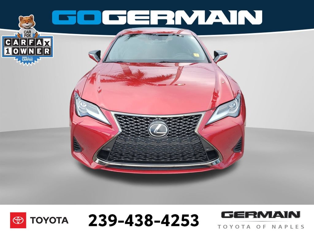 Used 2020 Lexus RC 300 F Sport w/ Navigation Package RWD image 2