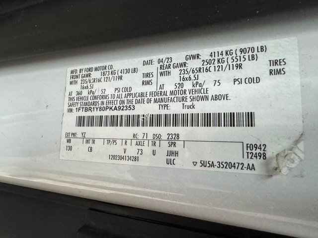 Used 2023 Ford Transit 250 Low Roof w/ Exterior Upgrade Package image 29