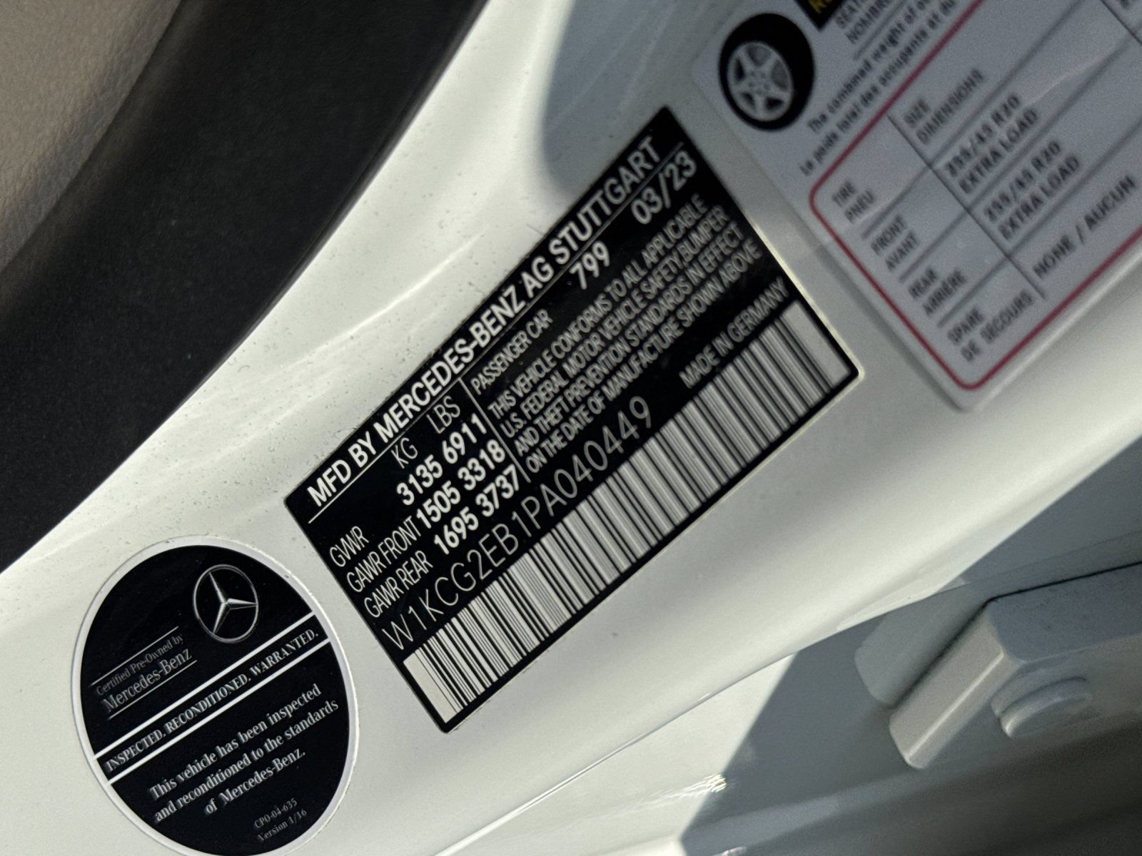 Used 2023 Mercedes-Benz EQS 450+ 4MATIC Sedan image 29