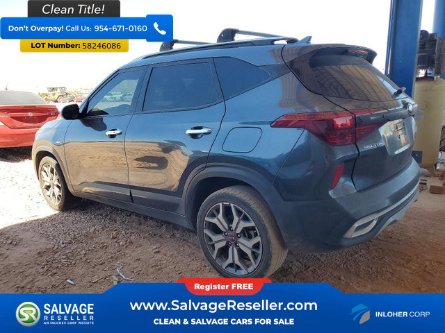 Used 2021 Kia Seltos SX w/ SX Sunroof Package AWD/4WD image 3
