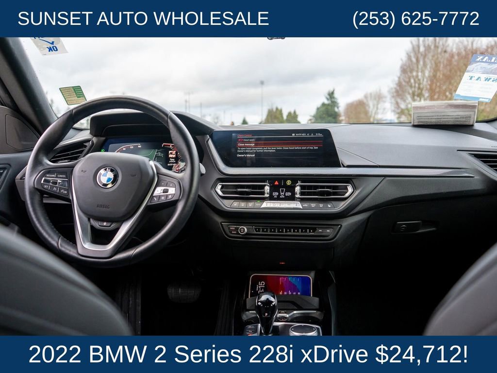 Used 2022 BMW 228i xDrive Gran Coupe w/ Convenience Package AWD/4WD image 37