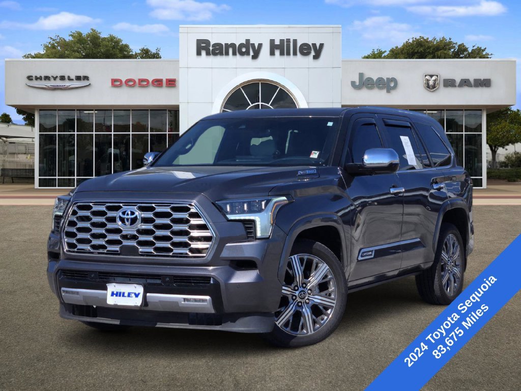 Used 2024 Toyota Sequoia Capstone AWD/4WD 360° Tour