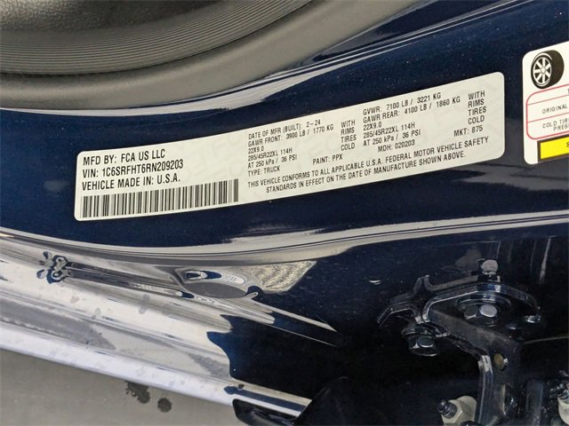 Used 2024 RAM 1500 Limited w/ Body Color Bumper Group image 38