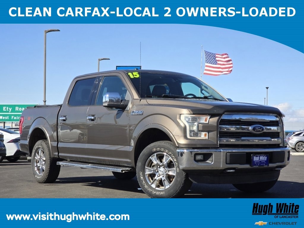 Used 2015 Ford F150 Lariat w/ Equipment Group 502A Luxury image 1