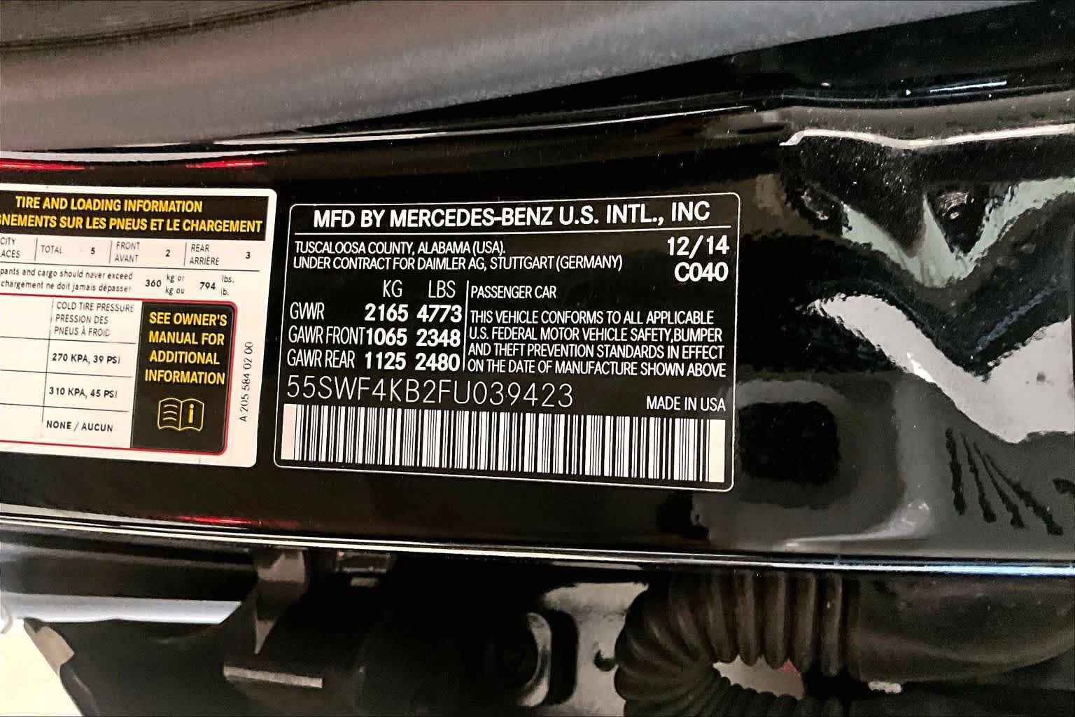 Used 2015 Mercedes-Benz C 300 4MATIC Sedan image 32