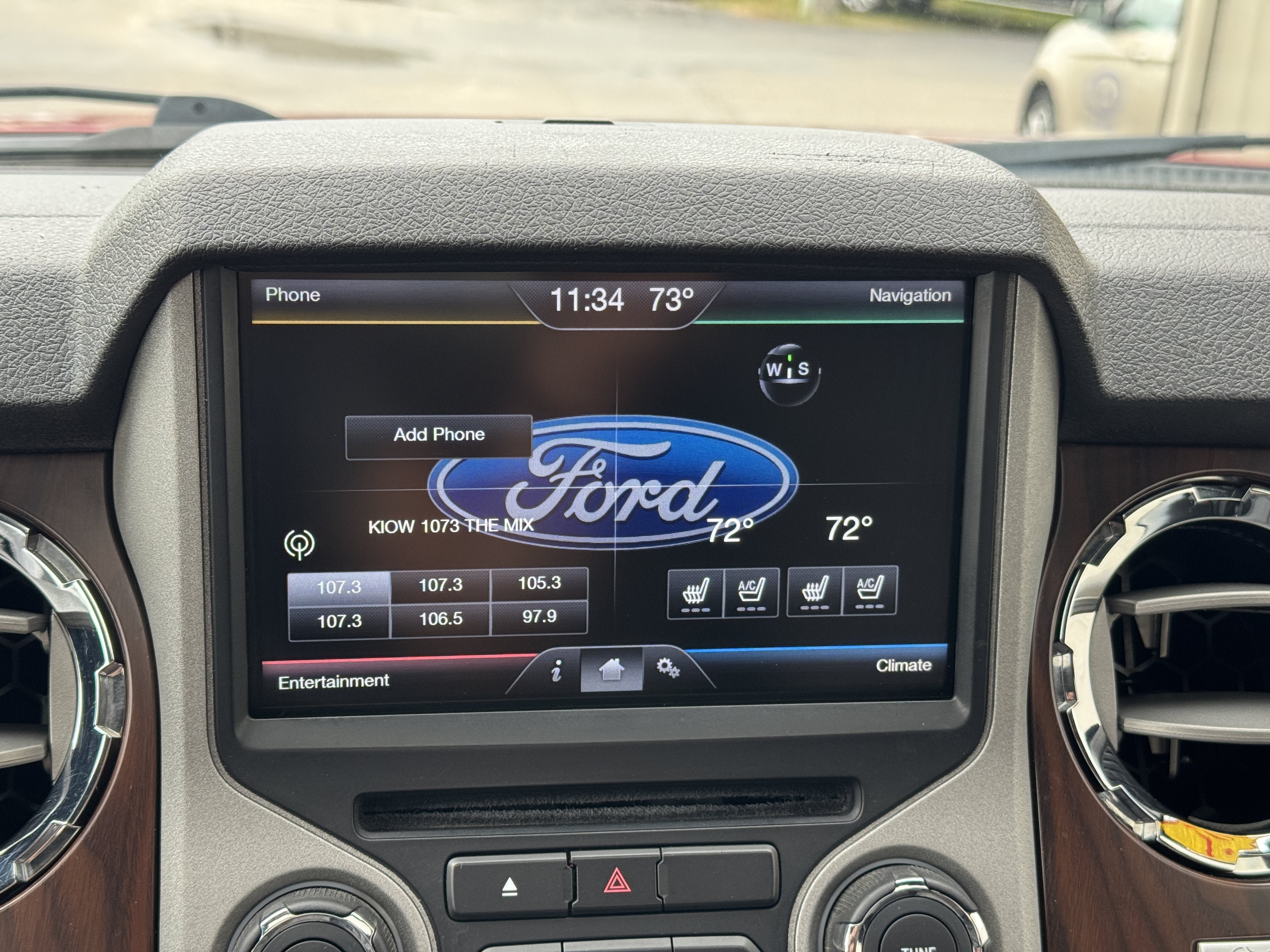 Used 2015 Ford F250 Lariat w/ Lariat Ultimate Package AWD/4WD image 15