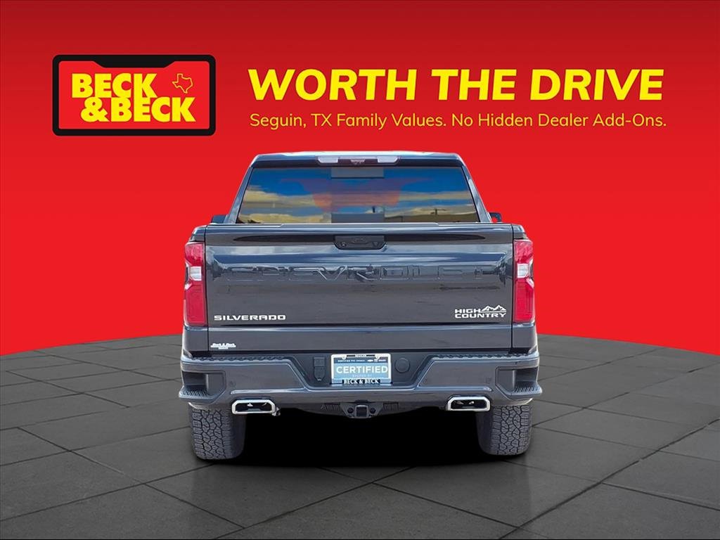 Certified 2023 Chevrolet Silverado 1500 High Country w/ Technology Package image 6