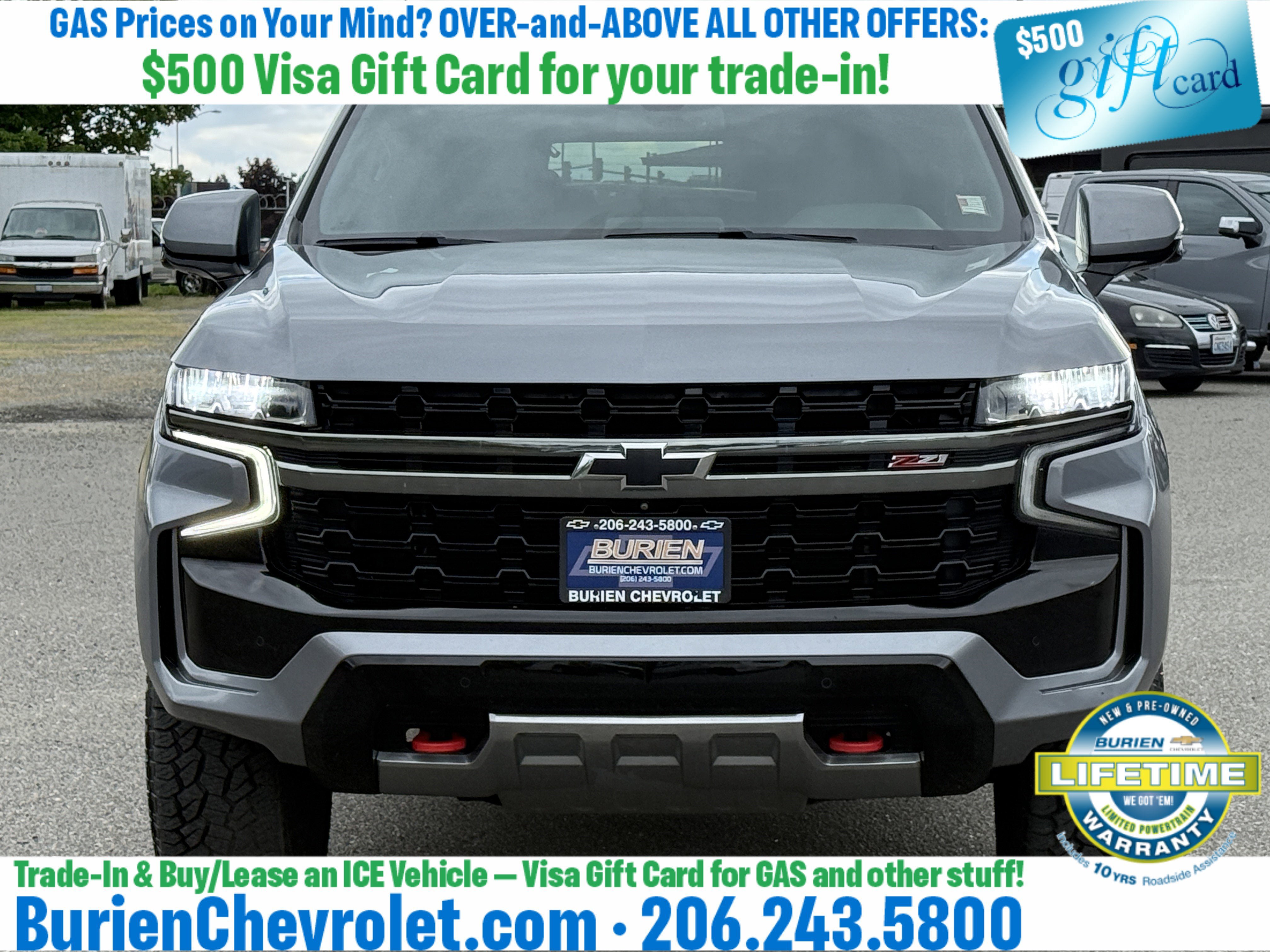 Used 2022 Chevrolet Suburban Z71 w/ Luxury Package AWD/4WD image 8