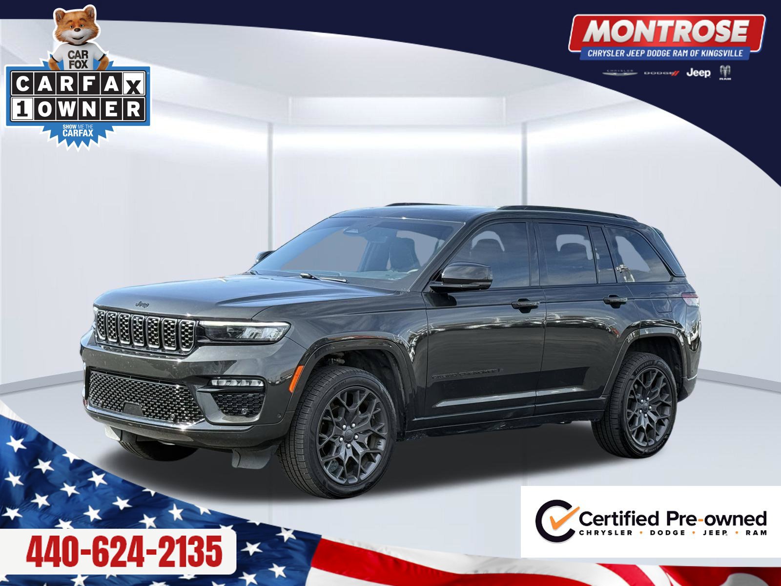Certified 2024 Jeep Grand Cherokee Summit AWD/4WD 360° Tour