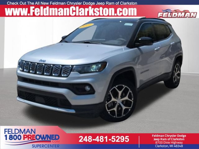 Used 2024 Jeep Compass Limited w/ Sun and Sound Group AWD/4WD image 1