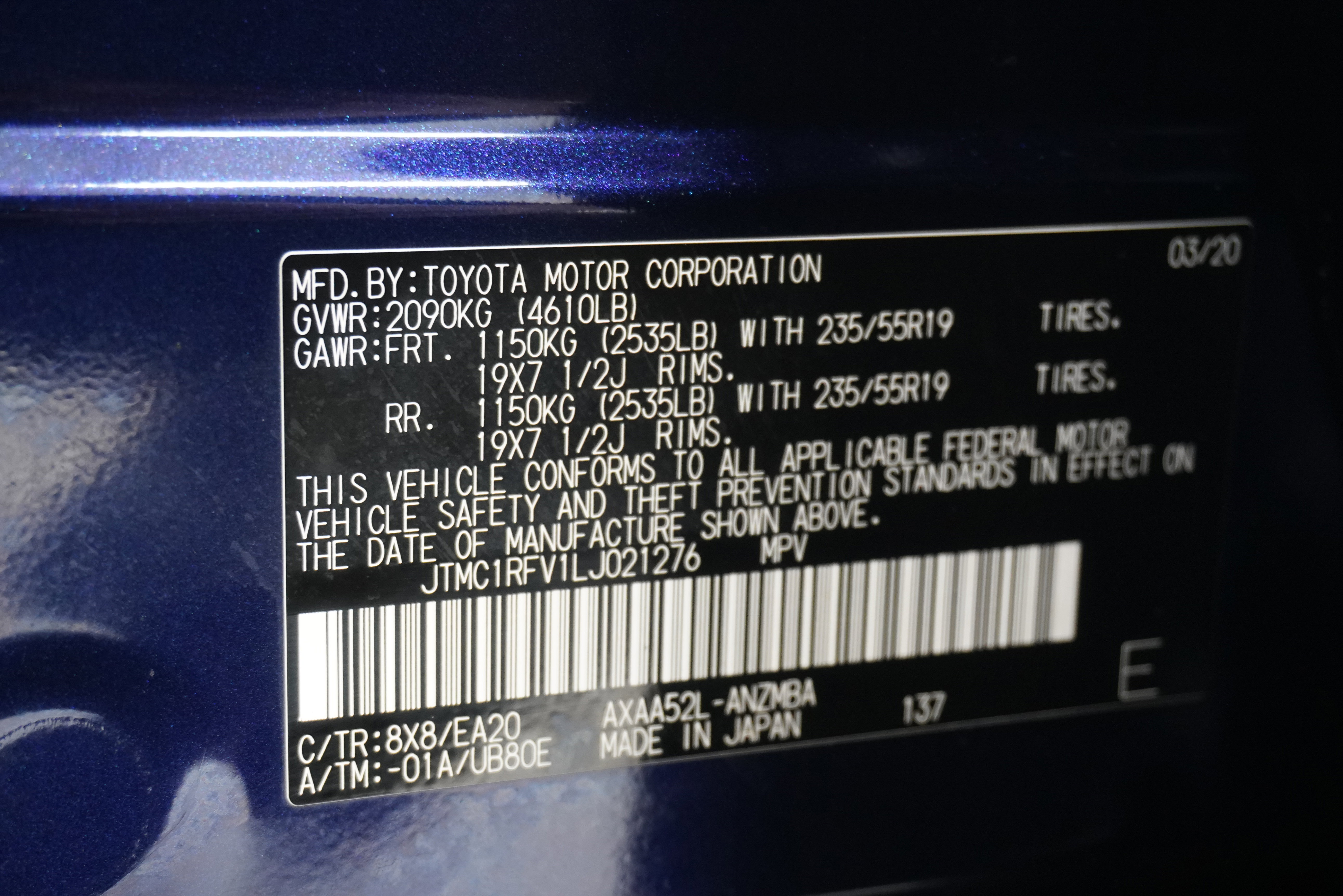 Used 2020 Toyota RAV4 XLE Premium image 33