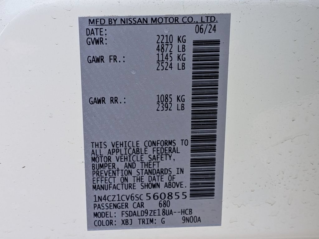 New 2025 Nissan Leaf SV Plus FWD image 54