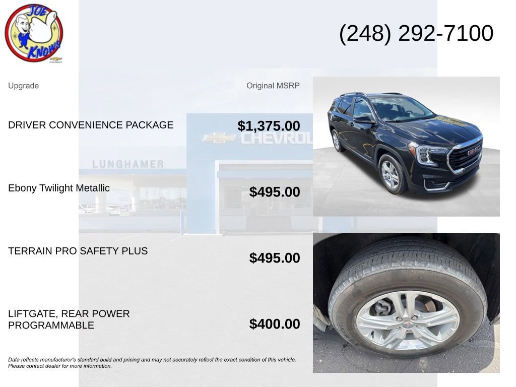 Used 2023 GMC Terrain SLE w/ Driver Convenience Package FWD image 5