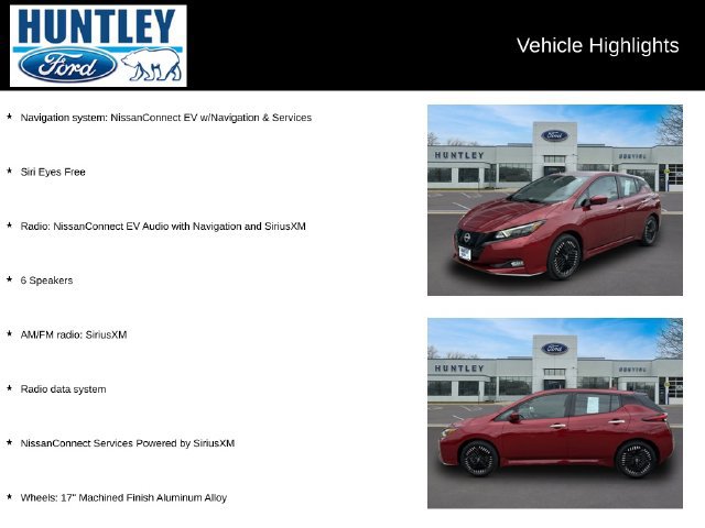 Used 2025 Nissan Leaf SV Plus FWD image 2