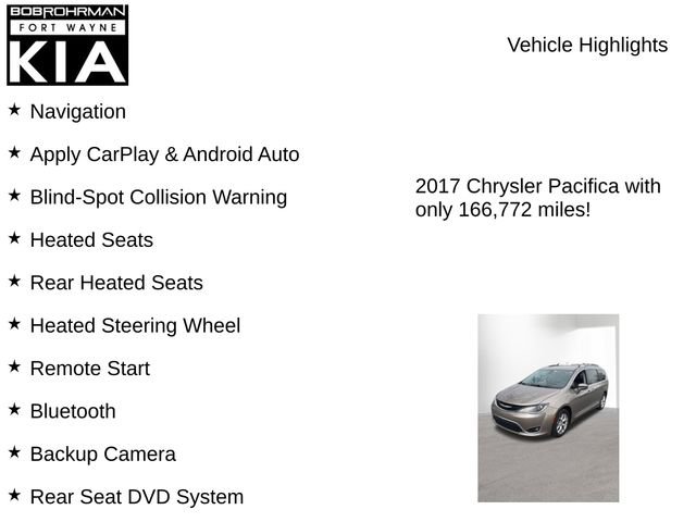 Used 2017 Chrysler Pacifica Touring-L Plus w/ Tire & Wheel Group image 8