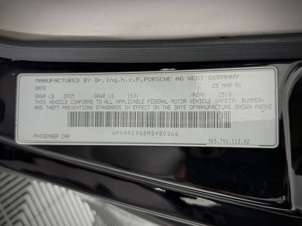 Used 1991 Porsche 911 Turbo image 28