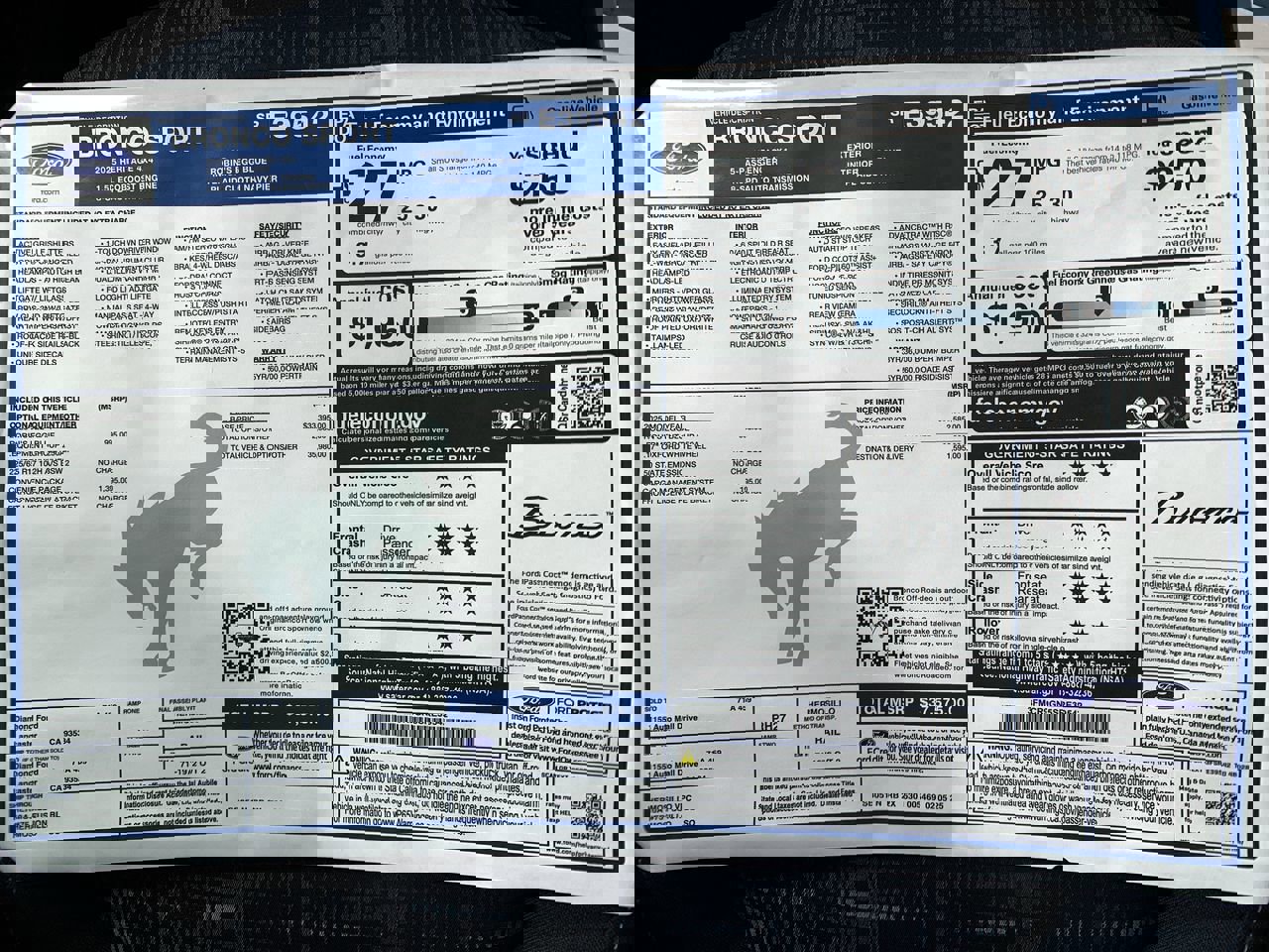 New 2025 Ford Bronco Sport Heritage w/ Convenience Package image 15