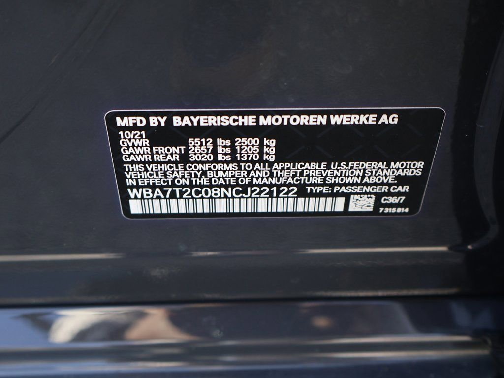 Used 2022 BMW 740i w/ M Sport Package image 61