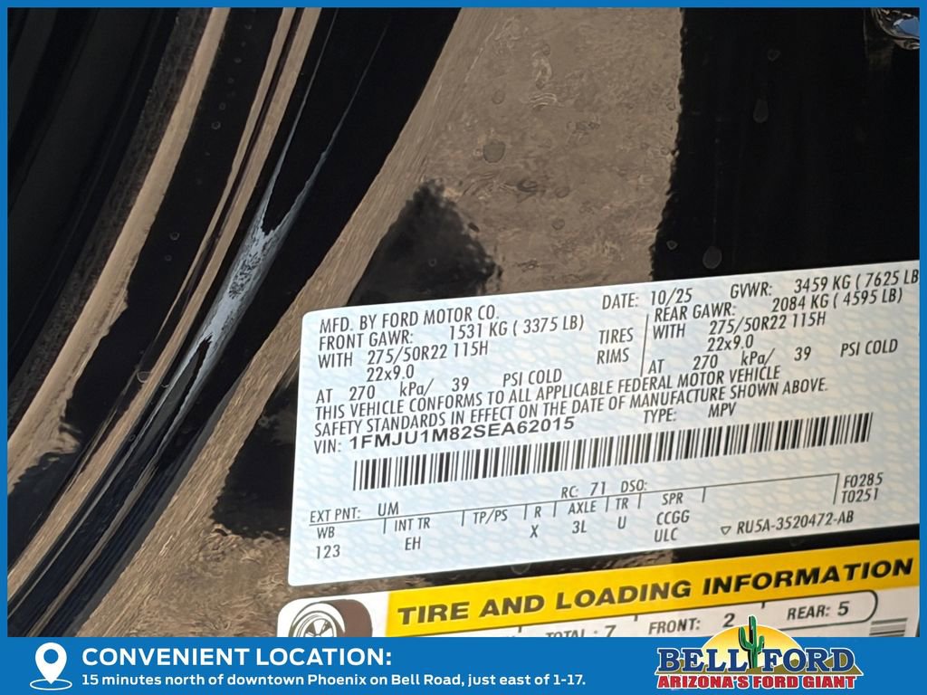 New 2025 Ford Expedition Platinum w/ Driver's Package image 25