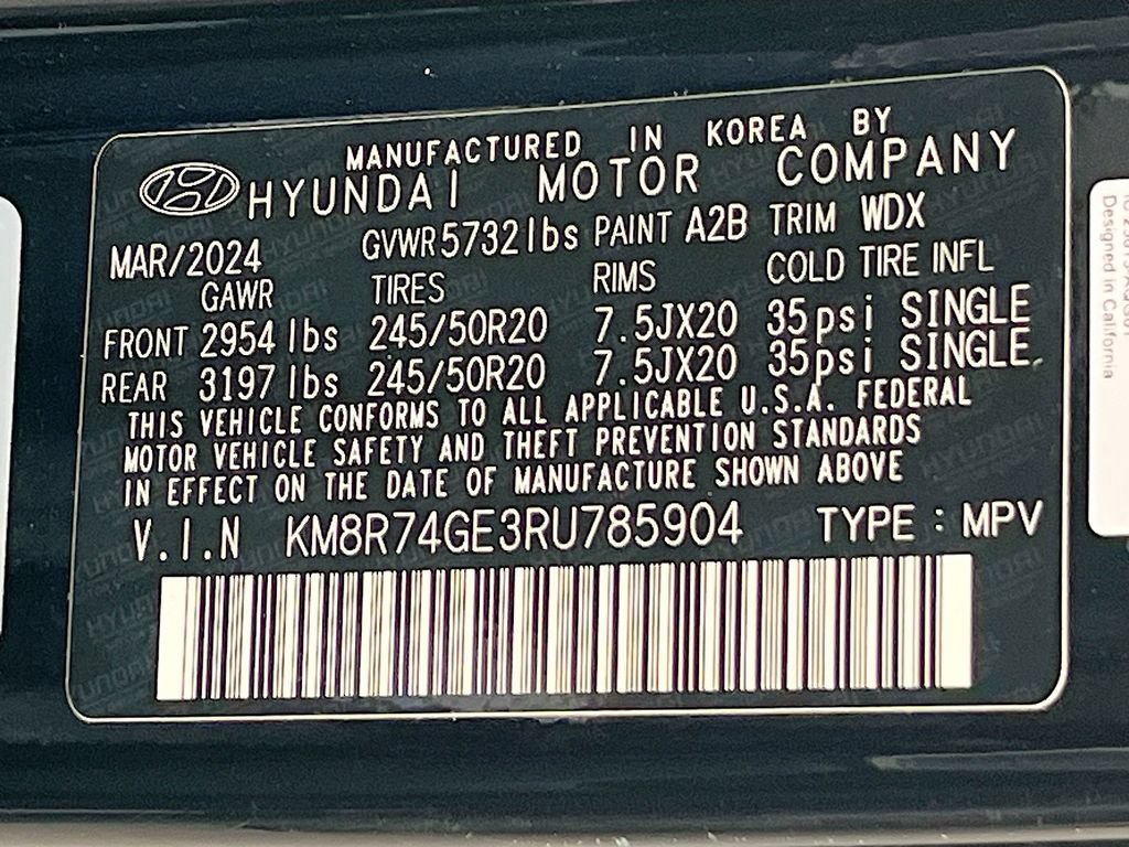 Used 2024 Hyundai Palisade Calligraphy FWD image 35