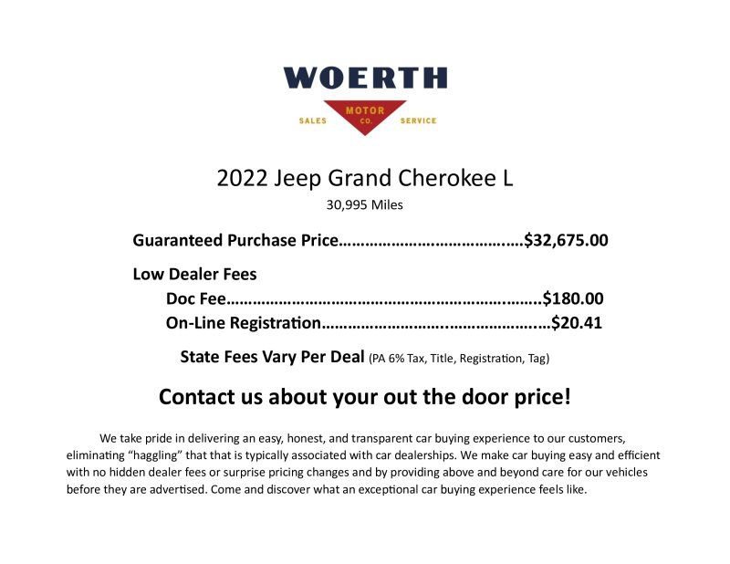 Used 2022 Jeep Grand Cherokee L Limited image 3