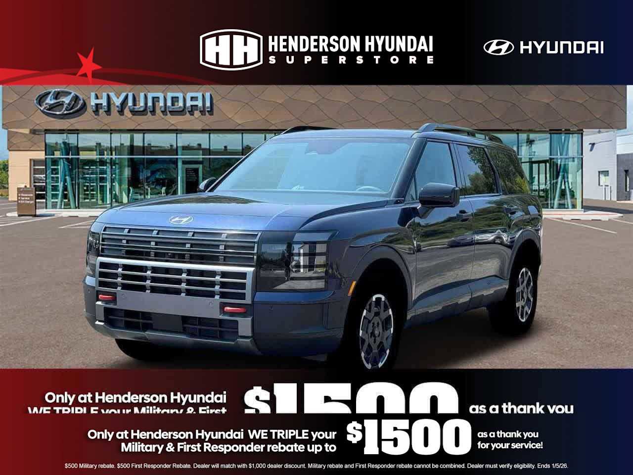 New 2026 Hyundai Palisade XRT Pro