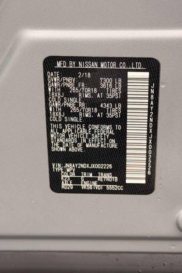 Used 2018 Nissan Armada SV w/ Driver Package image 25