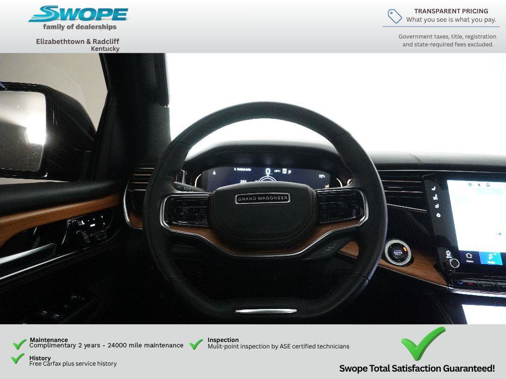 Used 2024 Jeep Grand Wagoneer Series III w/ Rear Seat Video Group 1 AWD/4WD image 18