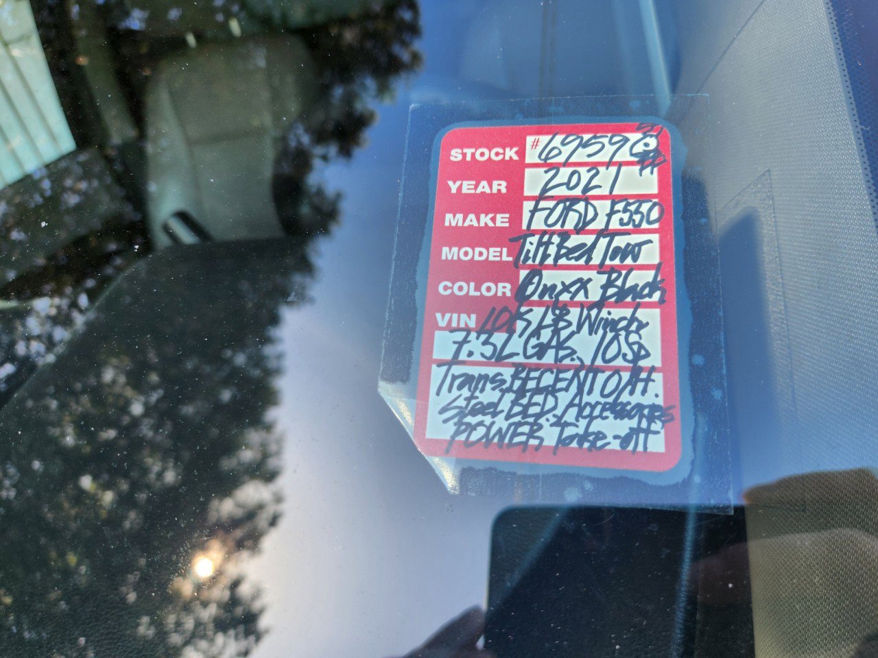 Used 2021 Ford F550 2WD Regular Cab Super Duty image 12