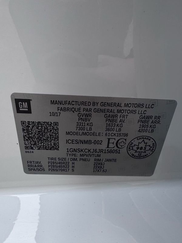 Used 2018 Chevrolet Tahoe Premier image 56