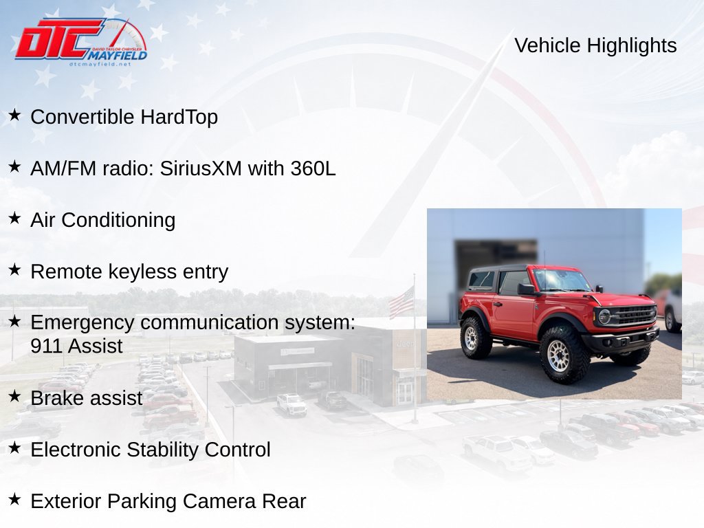 Used 2024 Ford Bronco Black Diamond w/ Sasquatch Package AWD/4WD image 6