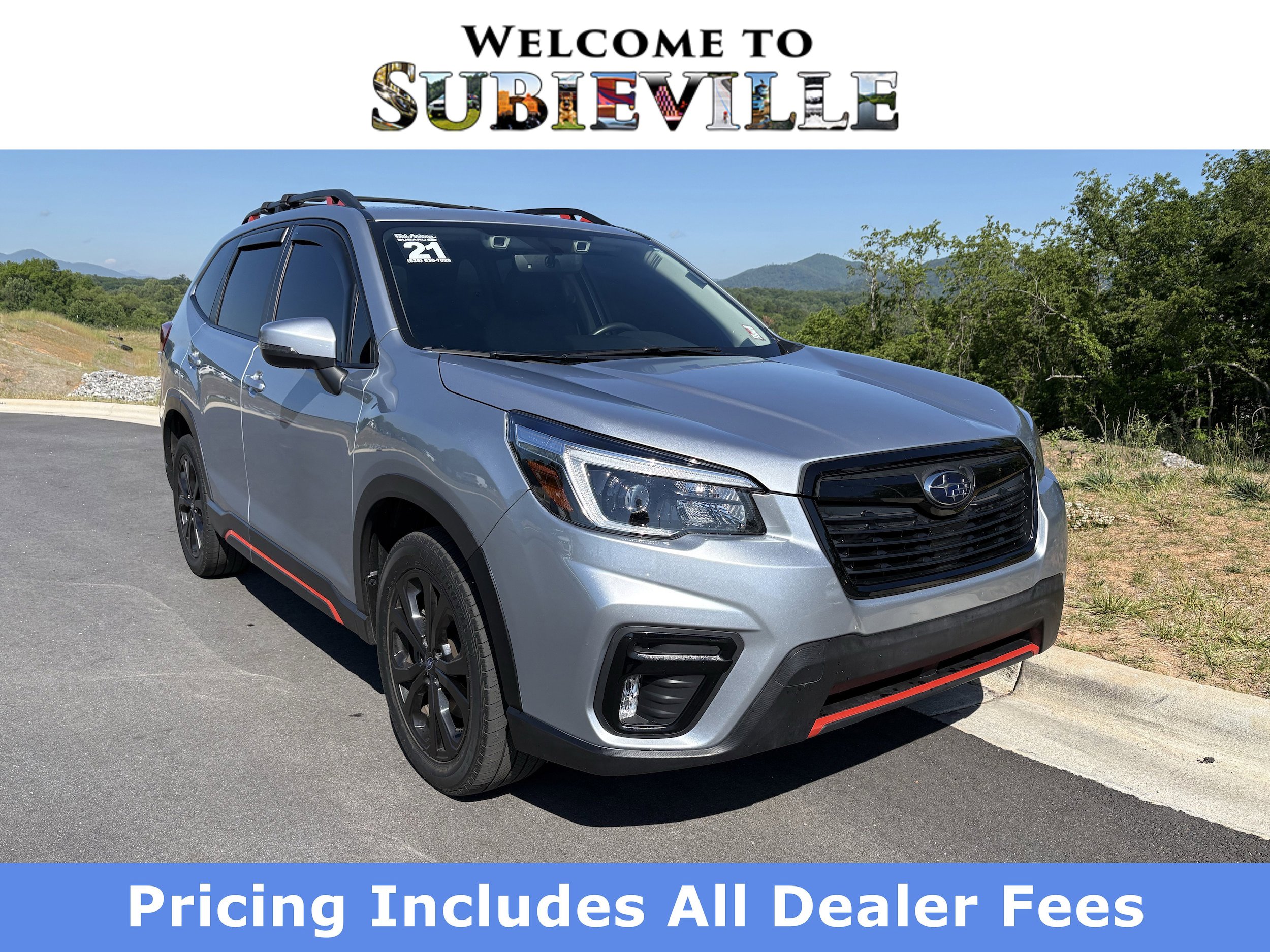 Used 2021 Subaru Forester Sport w/ Popular Package #2 AWD/4WD image 1