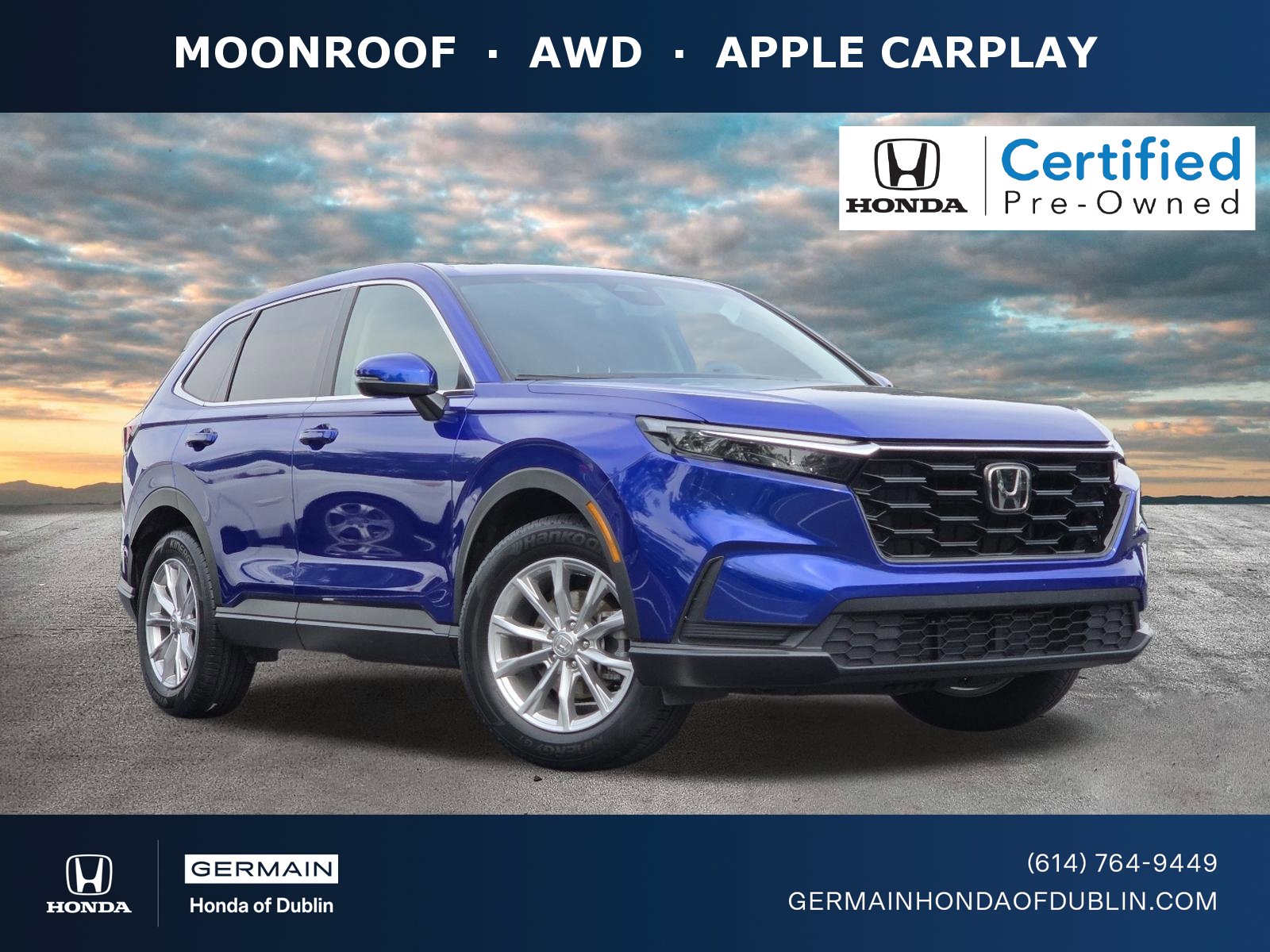 Certified 2023 Honda CR-V EX