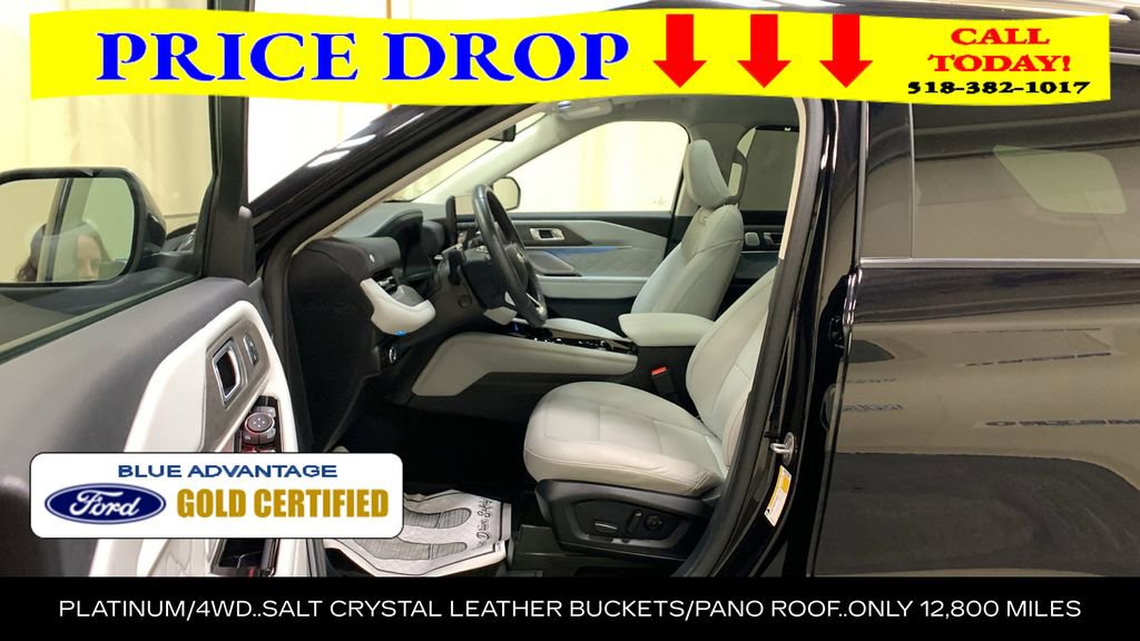 Certified 2025 Ford Explorer Platinum w/ LUX Leather Package AWD/4WD image 36