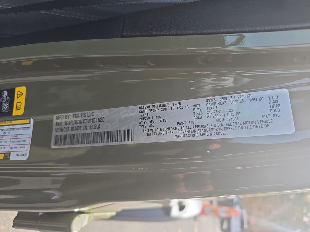 New 2026 Jeep Wrangler Sport image 35