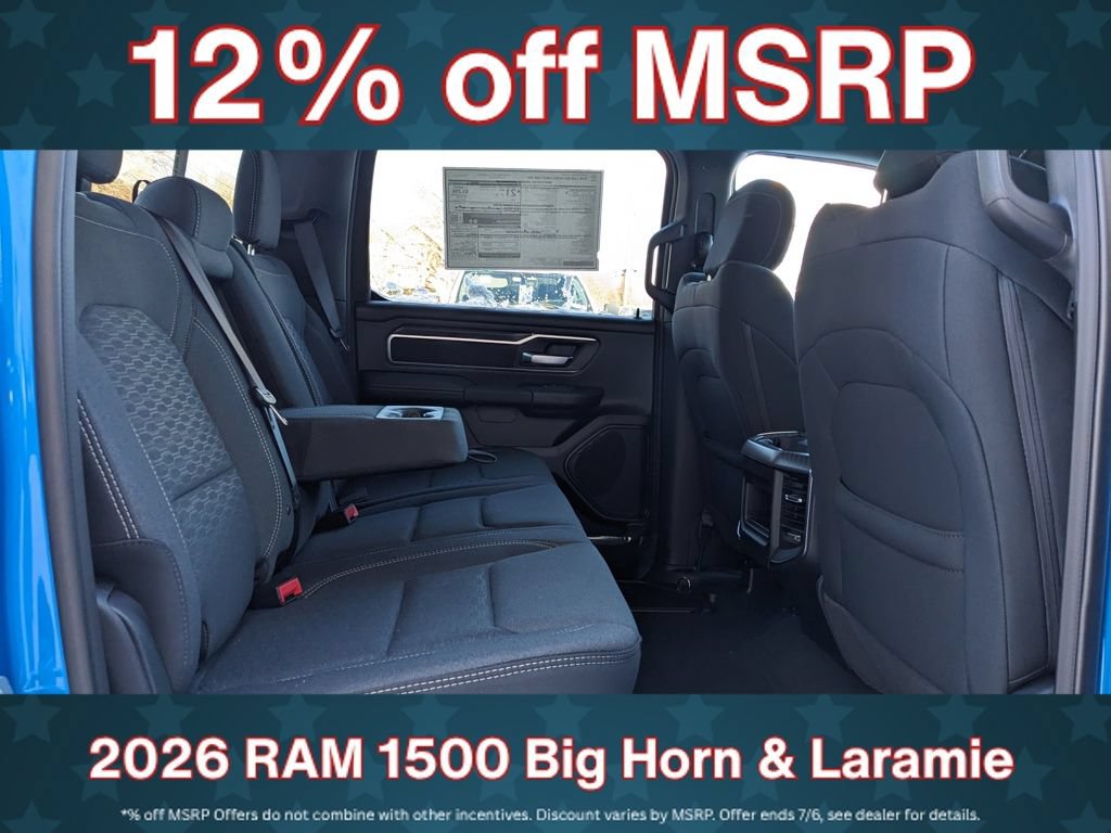 New 2026 RAM 1500 Big Horn w/ Night Edition AWD/4WD image 17