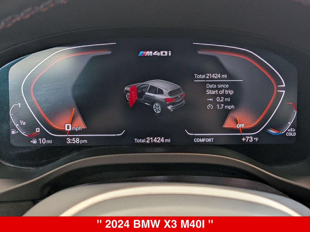 Used 2024 BMW X3 M40i w/ Premium Package AWD/4WD image 19