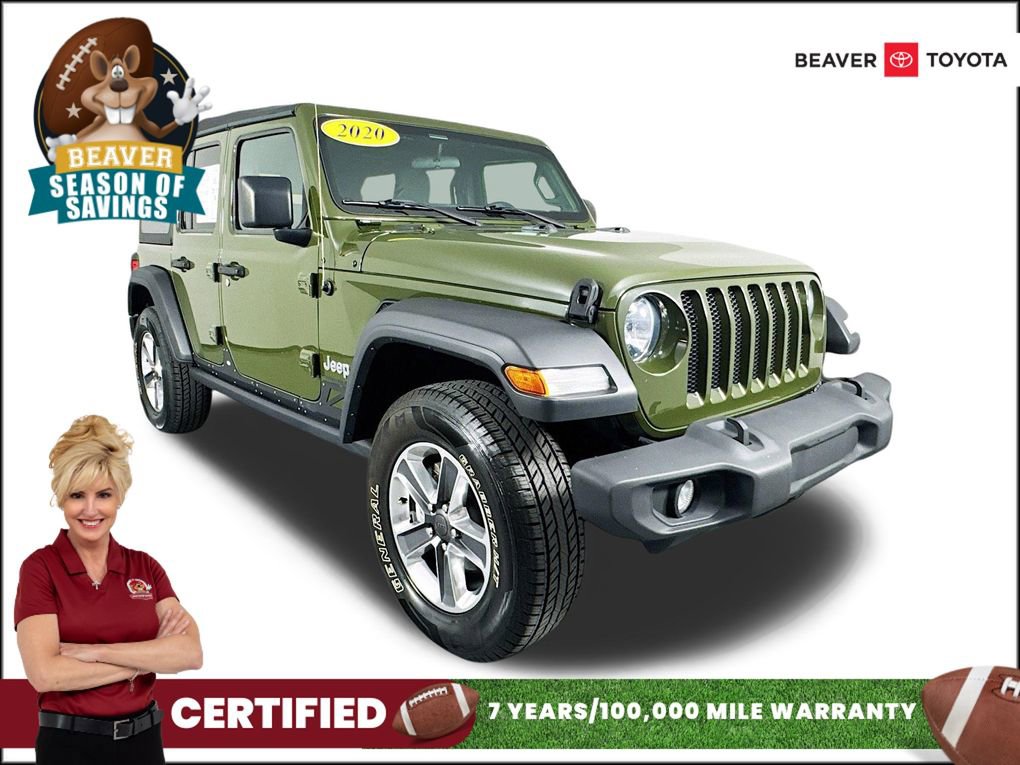 Used 2020 Jeep Wrangler Unlimited Sport