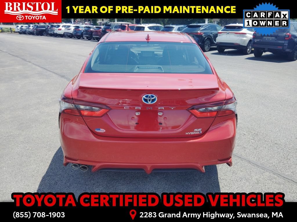 Used 2024 Toyota Camry SE w/ Audio Upgrade Package FWD image 9