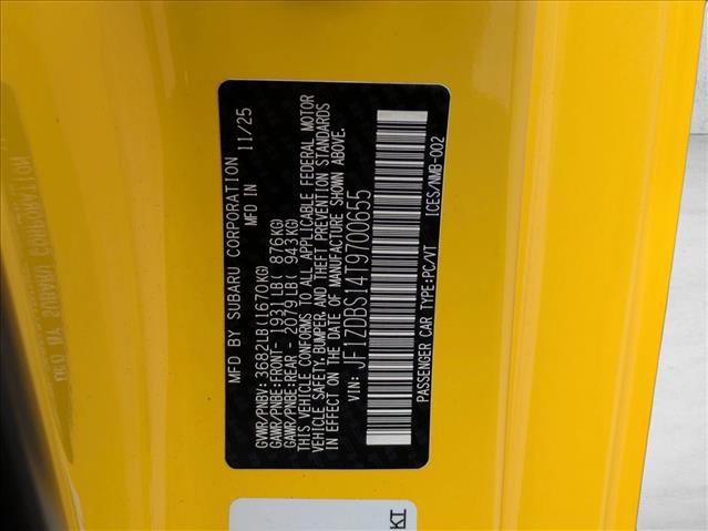 New 2026 Subaru BRZ Series.Yellow image 17